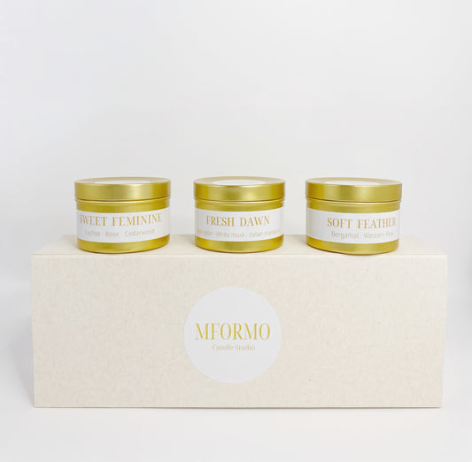 Travel Set Trio